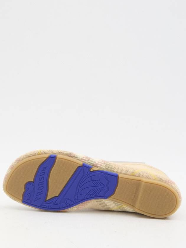 Burberry Check knit Baby ballerinas