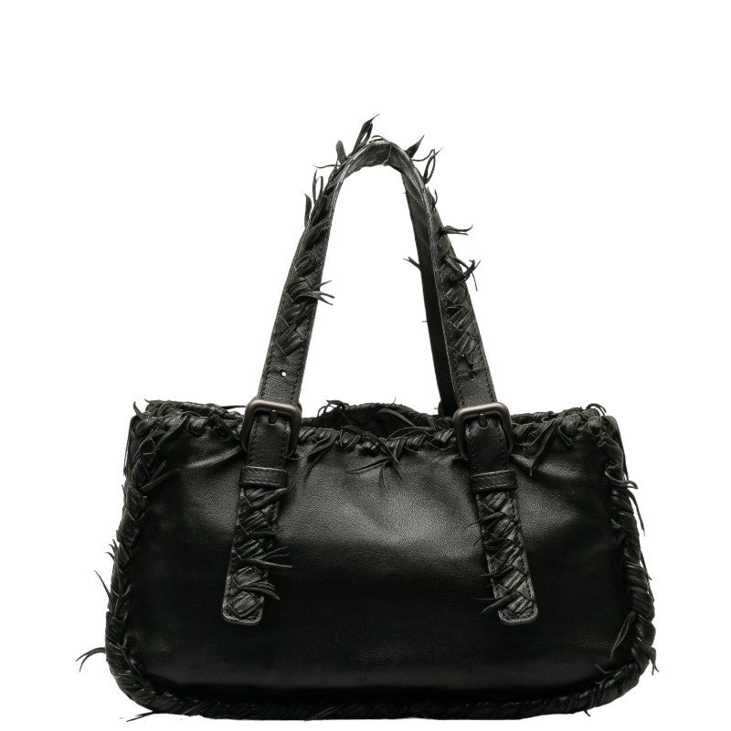 Bottega Veneta Tote Bag in Leather Black 271930 Ladies