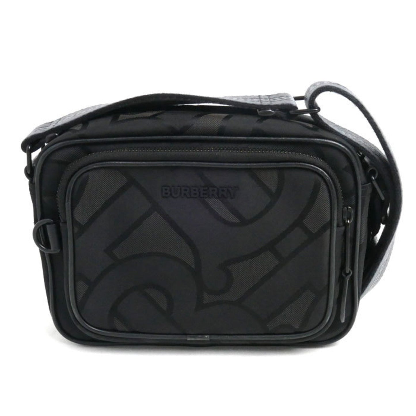 Burberry Polyester Cotton Leather Shoulder Bag ()