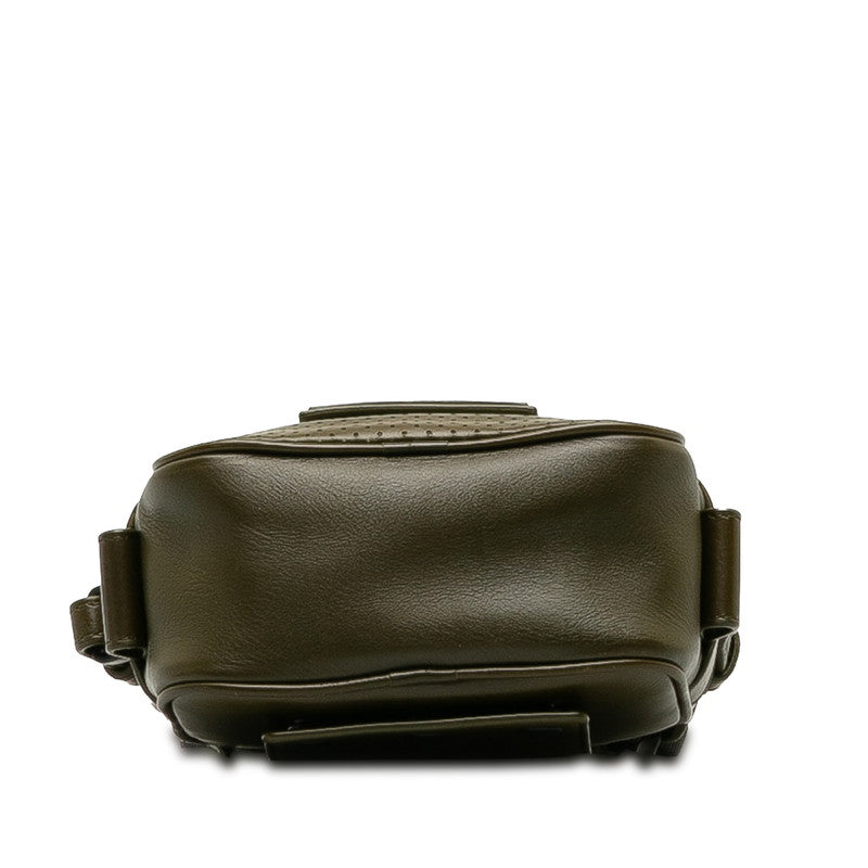 Bottega Veneta Crossbody Bag Satchel in Leather Brown
