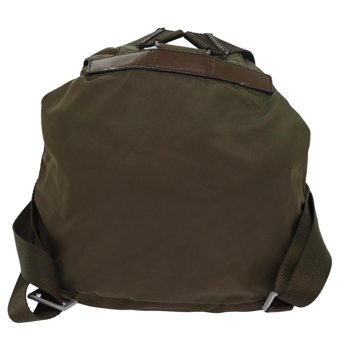 PRADA Nylon Backpack Khaki 80100