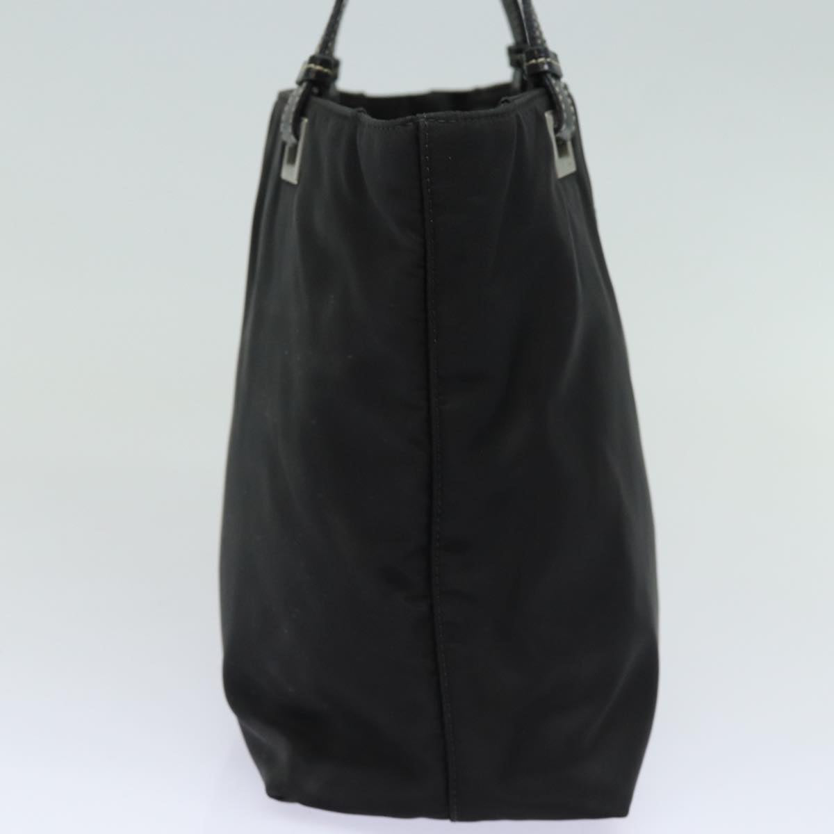 PRADA Nylon Hand Bag Black 80108