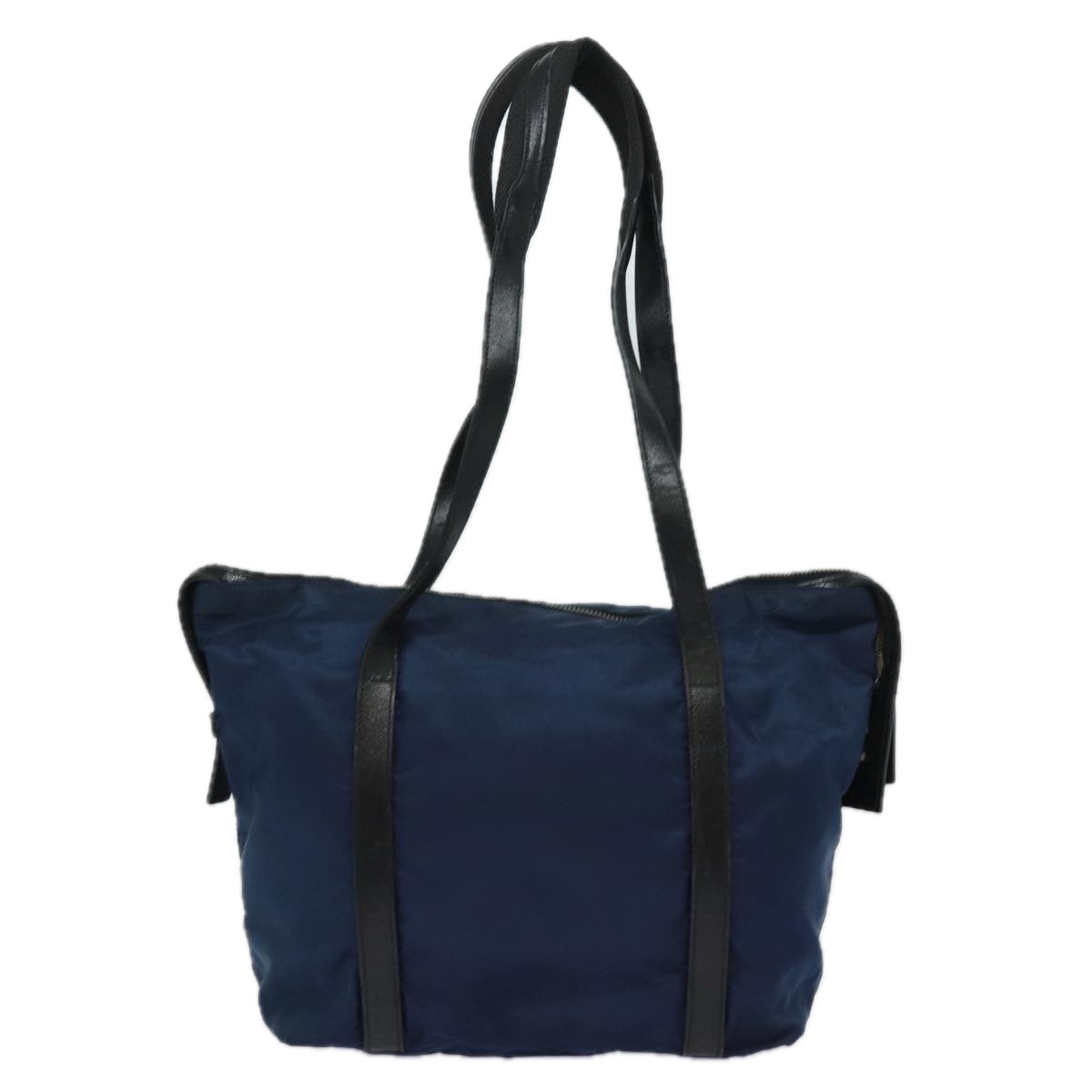 PRADA Nylon Shoulder Bag Blue 80109
