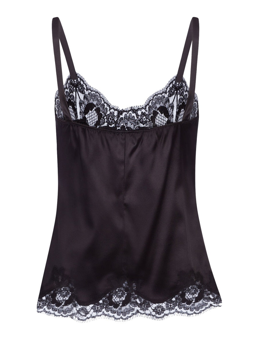 Dolce & Gabbana Women Satin Lingerie Top
