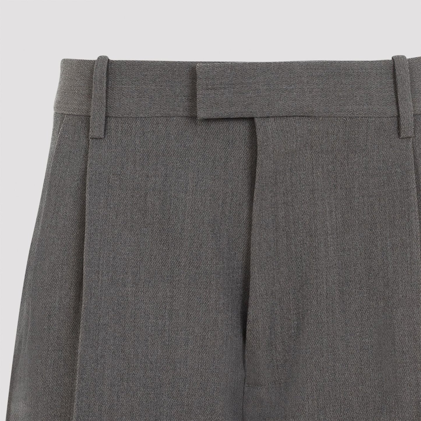 BOTTEGA VENETA Wool Trousers with Back Welt Pockets