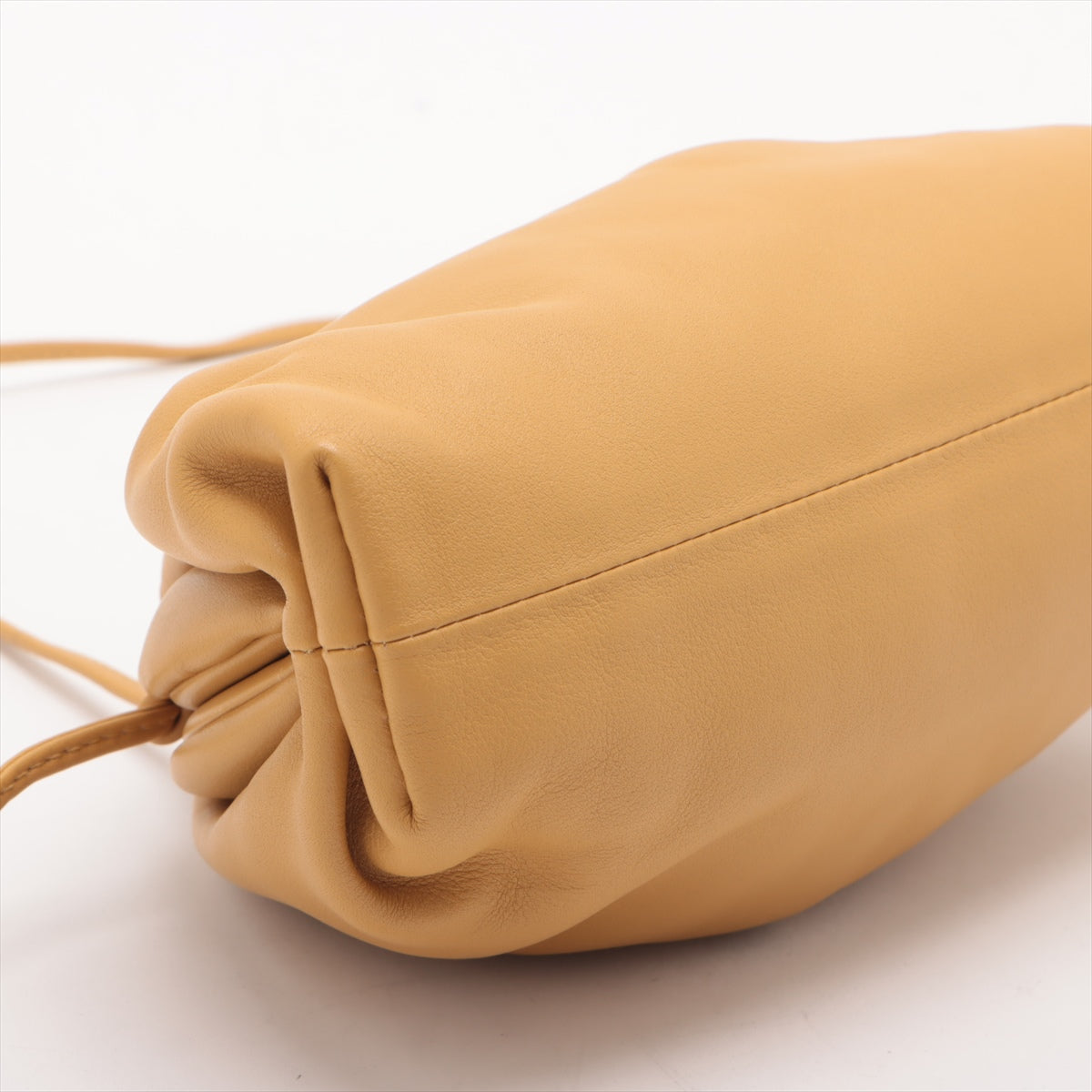 Bottega Veneta The Porchcoin Impulse Leather Shoulder Bag Brown