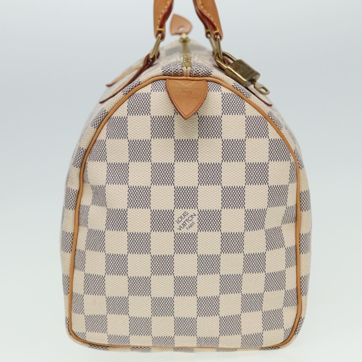 LOUIS VUITTON Damier Azur Speedy 30 Hand Bag N41533 LV 80702