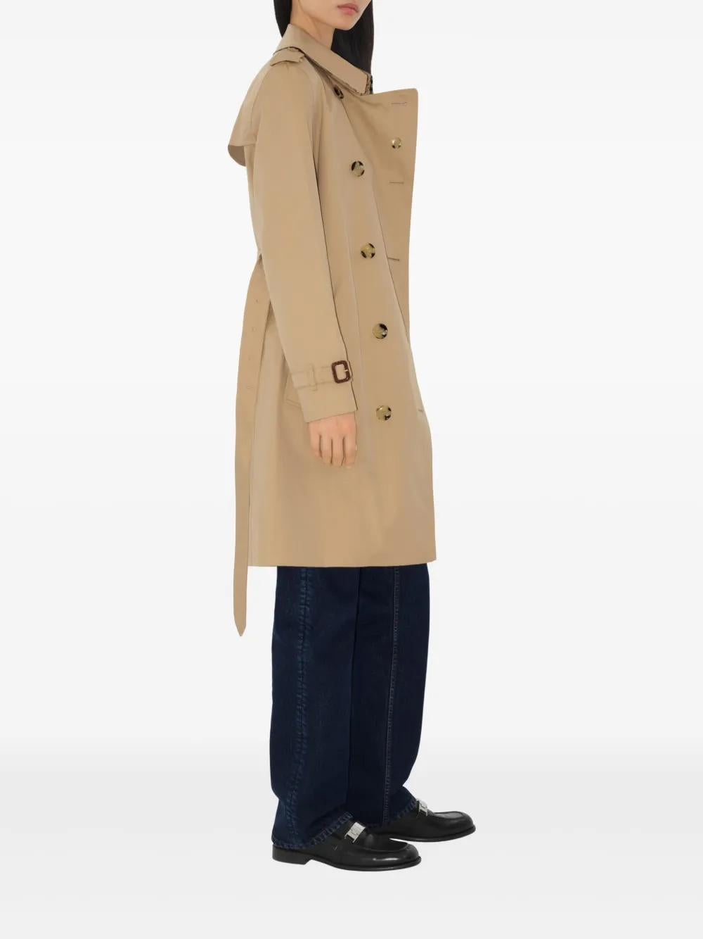 BURBERRY Double-Breasted Heritage Trench Jacket - Regular Fit