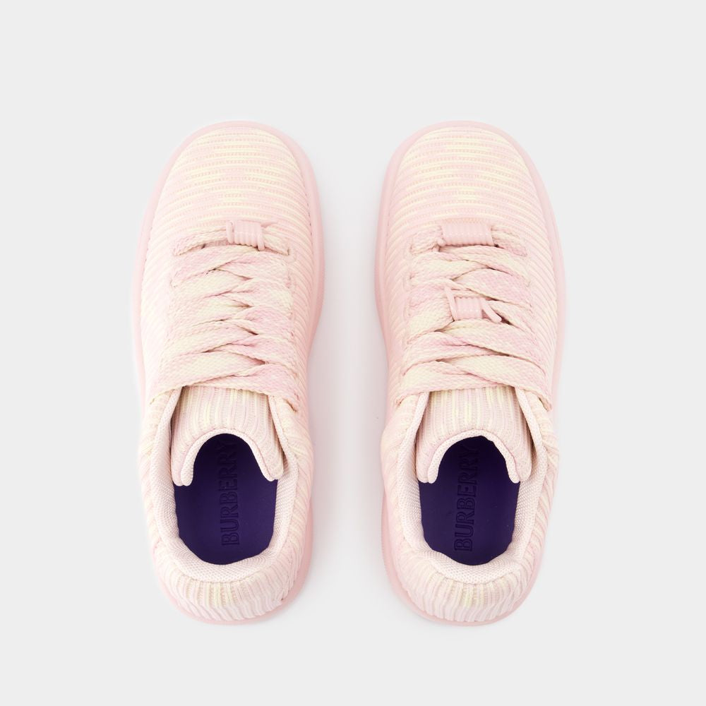 BURBERRY Box Knit Mini Sneaker for Women