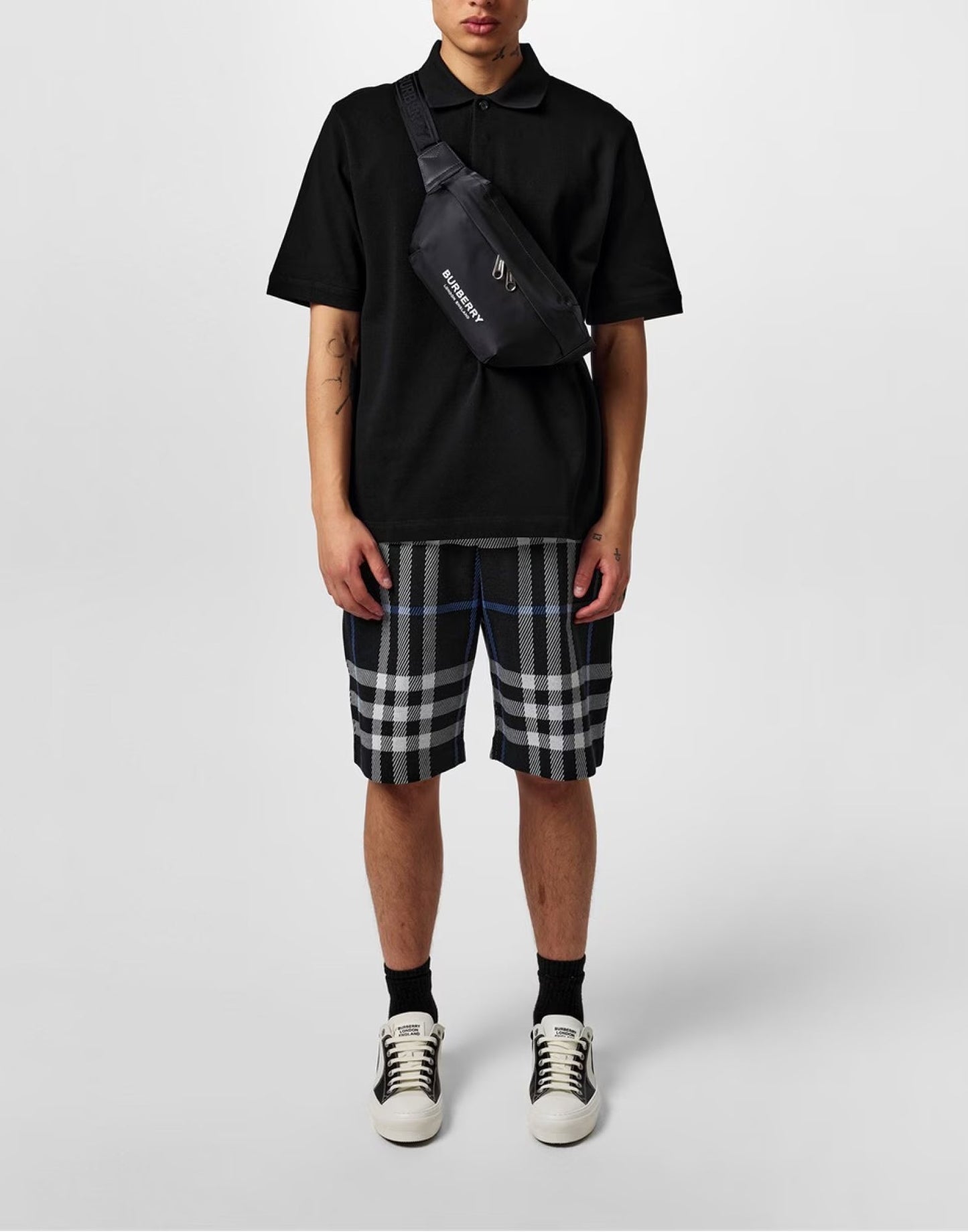 BURBERRY Men's Short Sleeved Polo Shirt