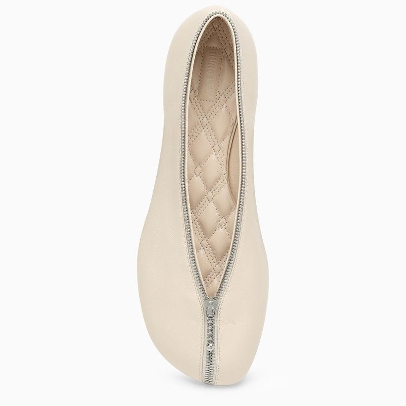 BURBERRY Ballerina Zip Flats for Women