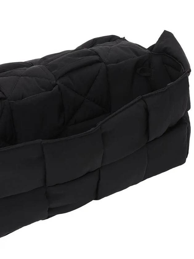 Bottega Veneta Padded Tech Cassette Cross Bag Black