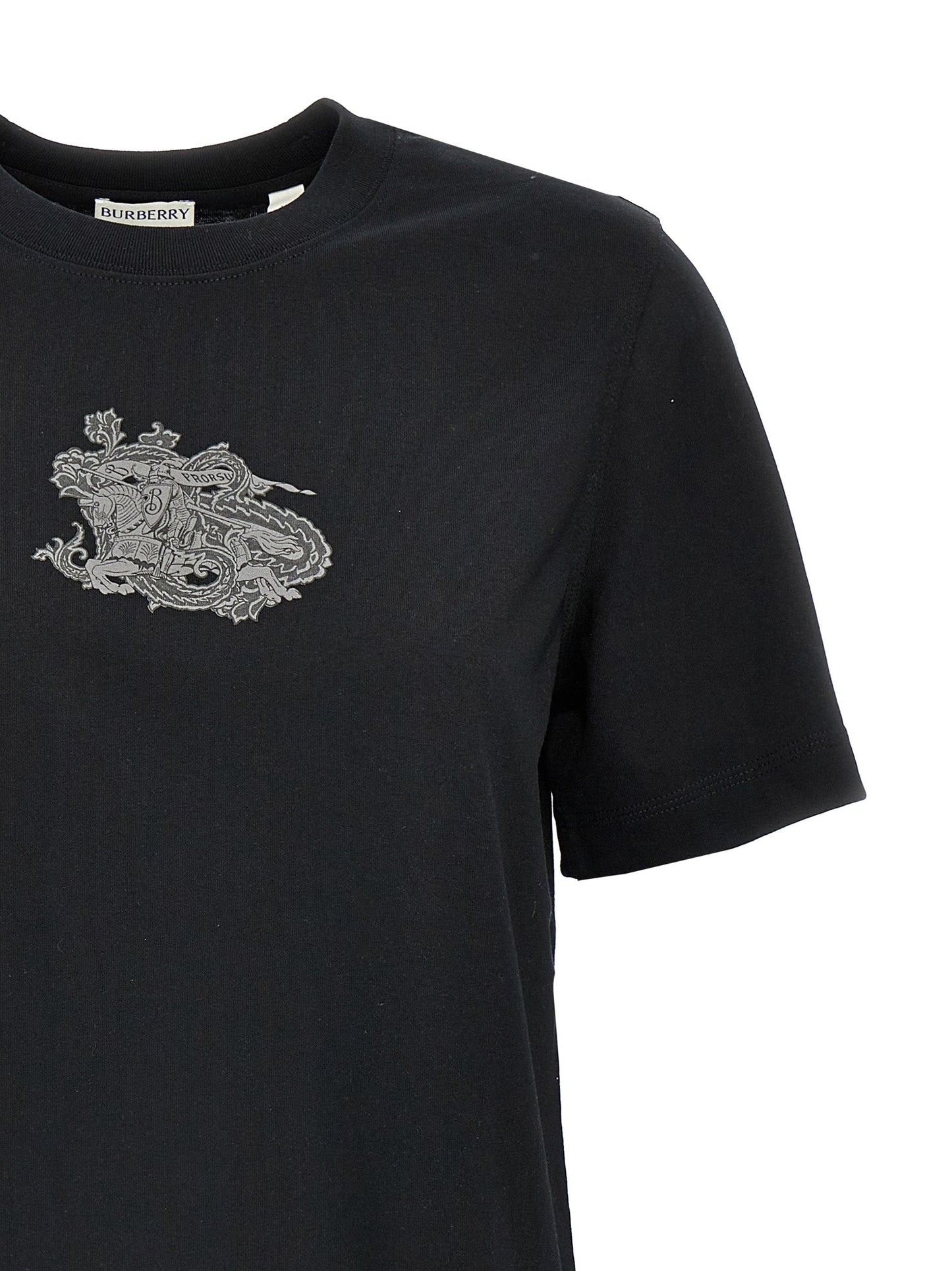 Burberry Women Logo Print T-Shirt