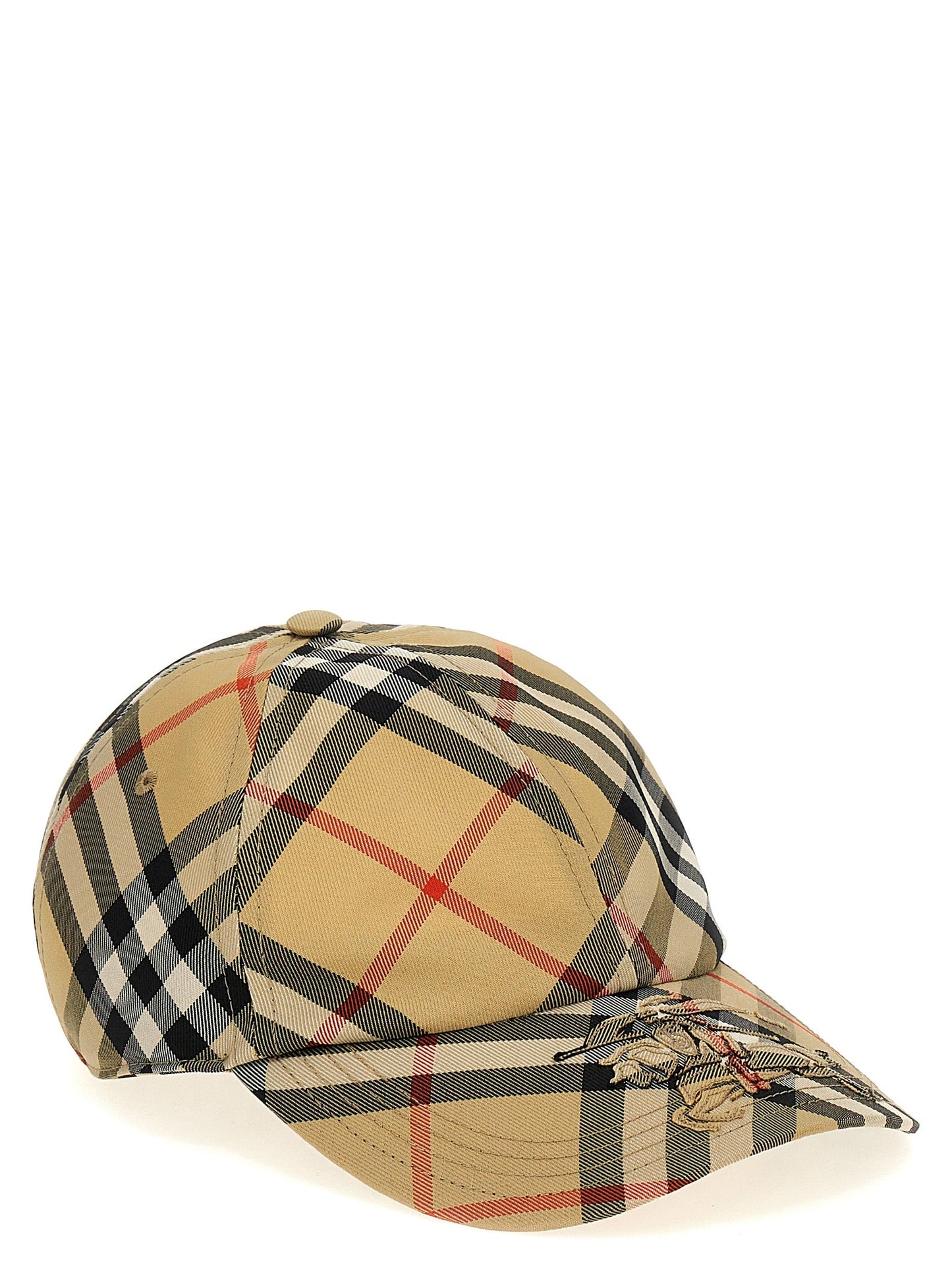 Burberry Women Check Logo Cap