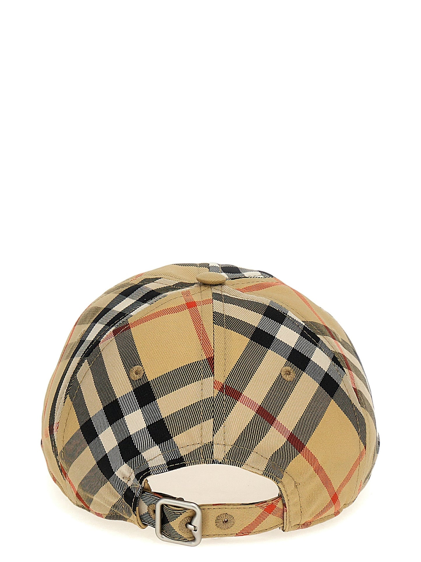 Burberry Women Check Logo Cap