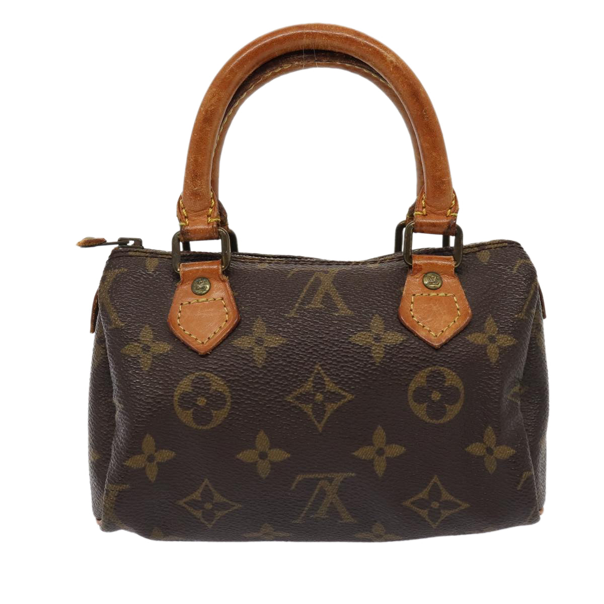 LOUIS VUITTON Monogram Mini Speedy Hand Bag M41534 LV 81062