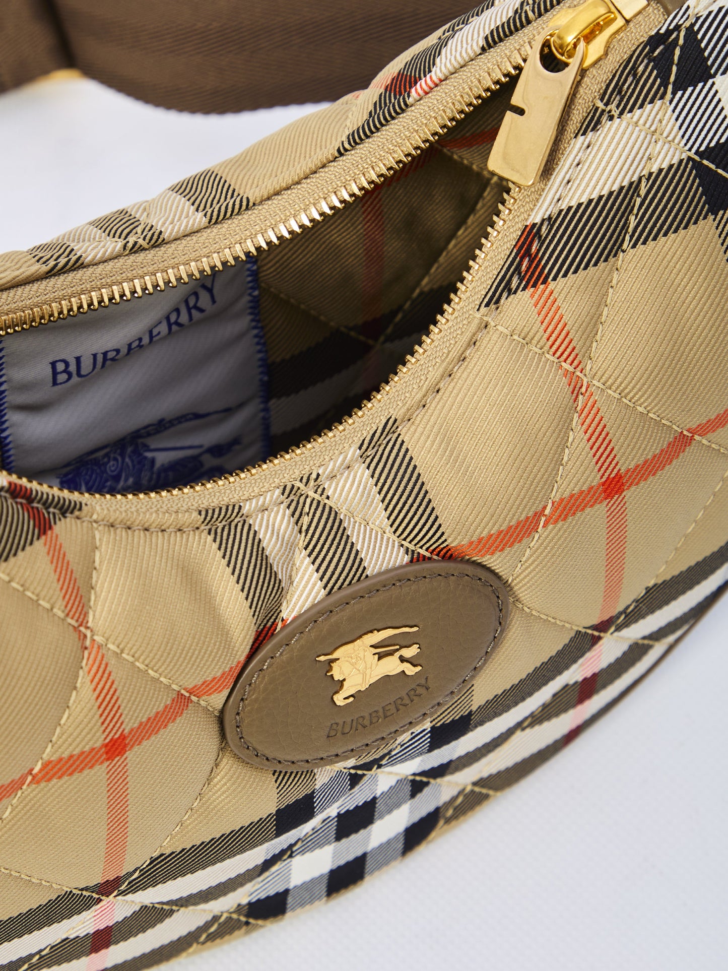 BURBERRY Mini Horseshoe Crossbody Handbag