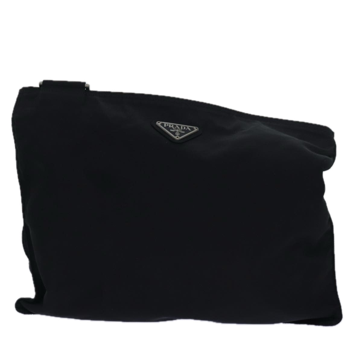 PRADA Shoulder Bag Nylon Black 81146