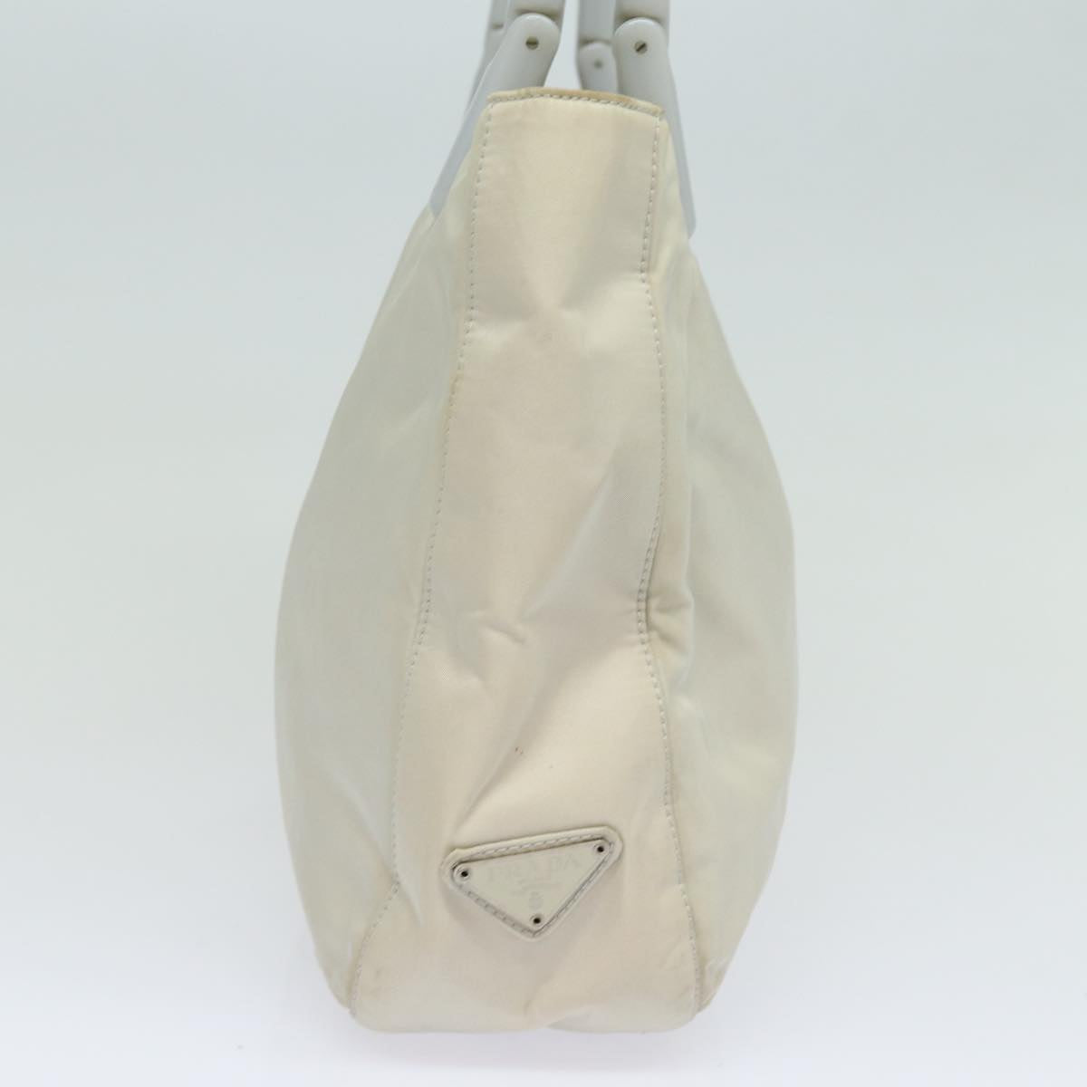 PRADA Shoulder Bag Nylon Gray 81179