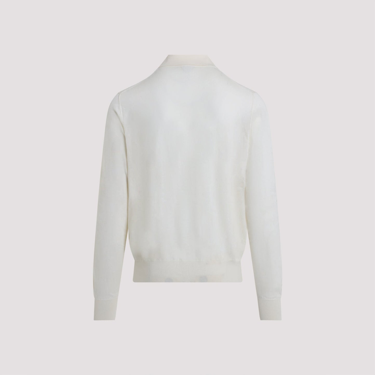BOTTEGA VENETA Cashmere Long Sleeve Polo Shirt
