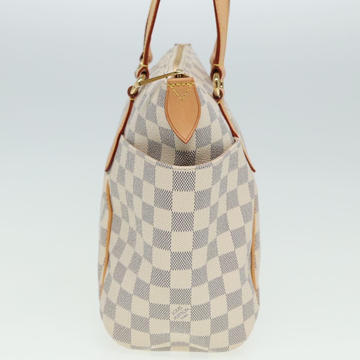 LOUIS VUITTON Damier Azur Totally PM Tote Bag N41280 LV 81309