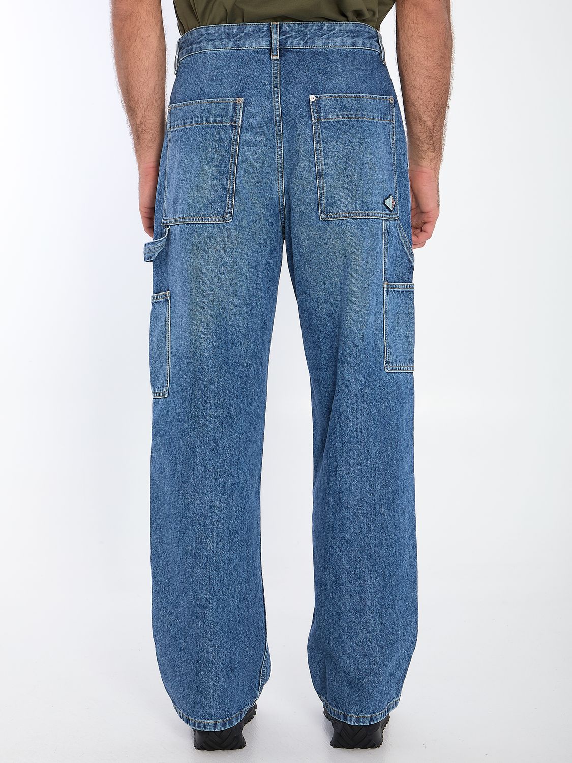 BOTTEGA VENETA Multi-Pocket Cotton Jeans for Men