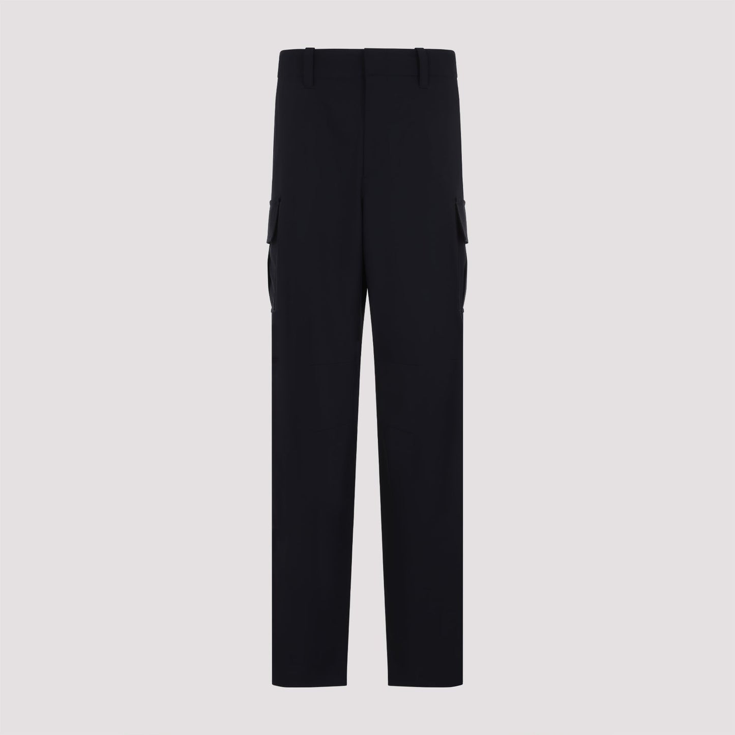 BOTTEGA VENETA Wide Wool Cargo Pants for Women