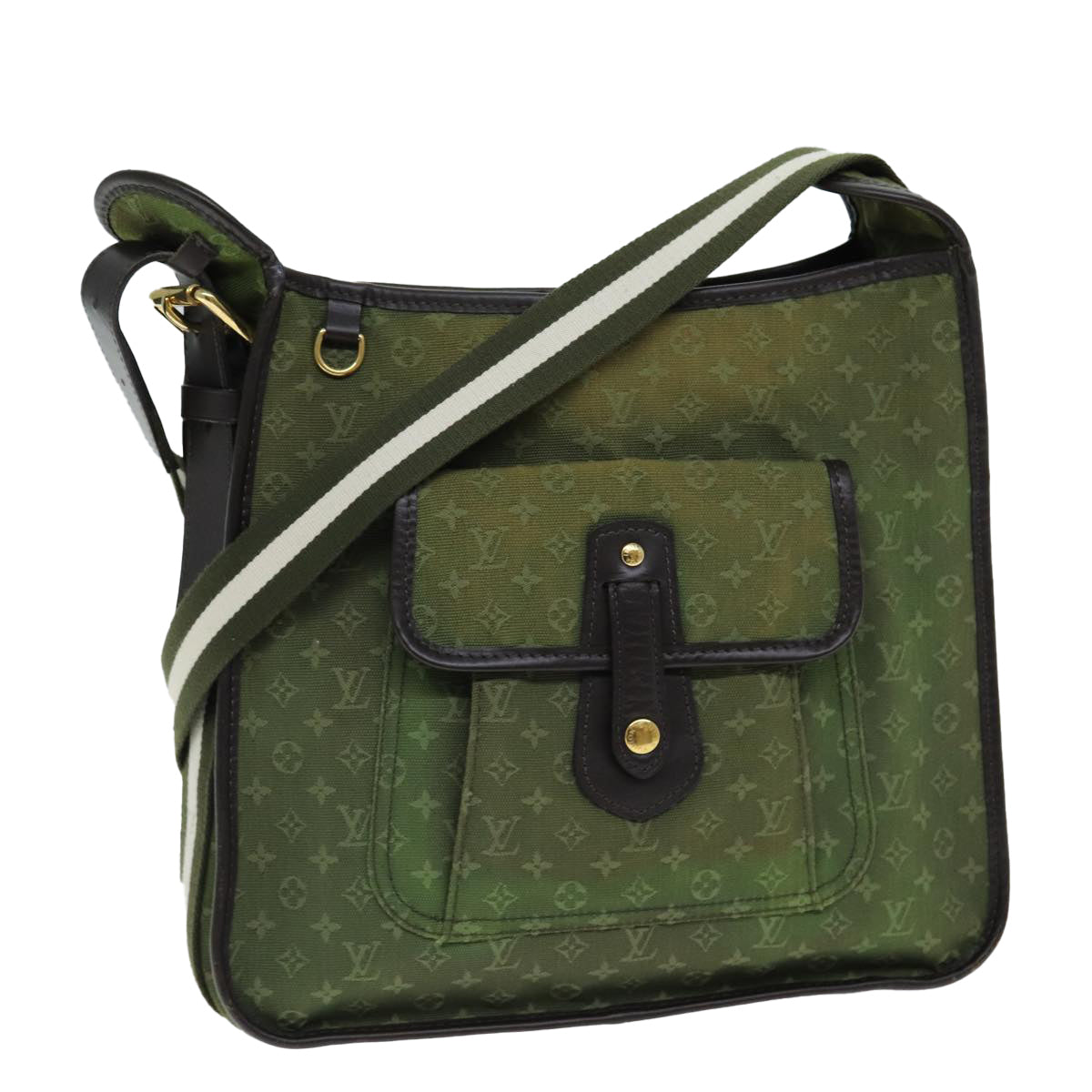 LOUIS VUITTON Monogram Mini Besace Mary Kate Bag TST Khaki M92322 LV 81434