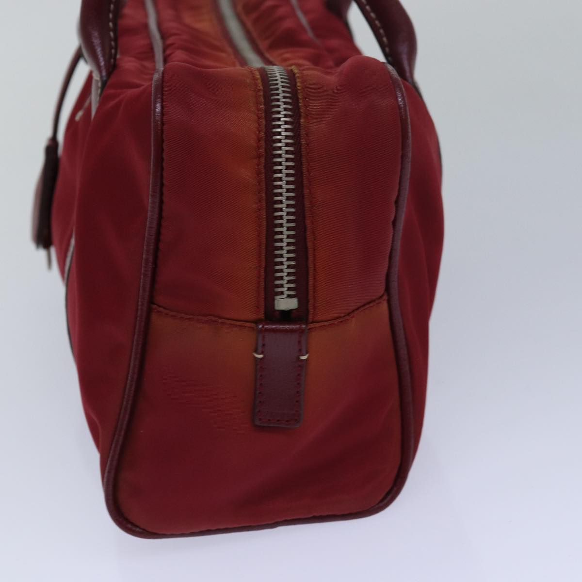PRADA Shoulder Bag Nylon Red 81467
