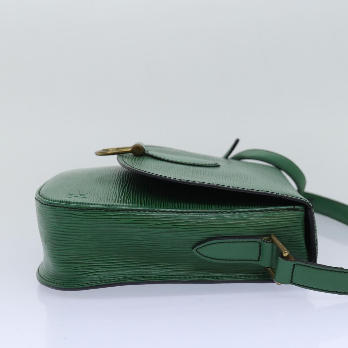 LOUIS VUITTON Epi Saint Cloud GM Shoulder Bag Green M52194 LV 81536