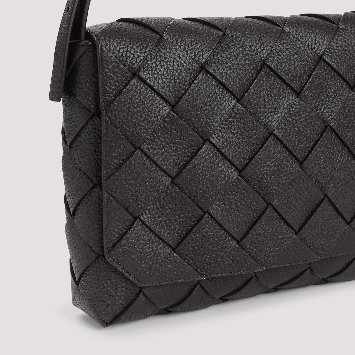 BOTTEGA VENETA Mini Leather Crossbody Handbag - 32cm Width
