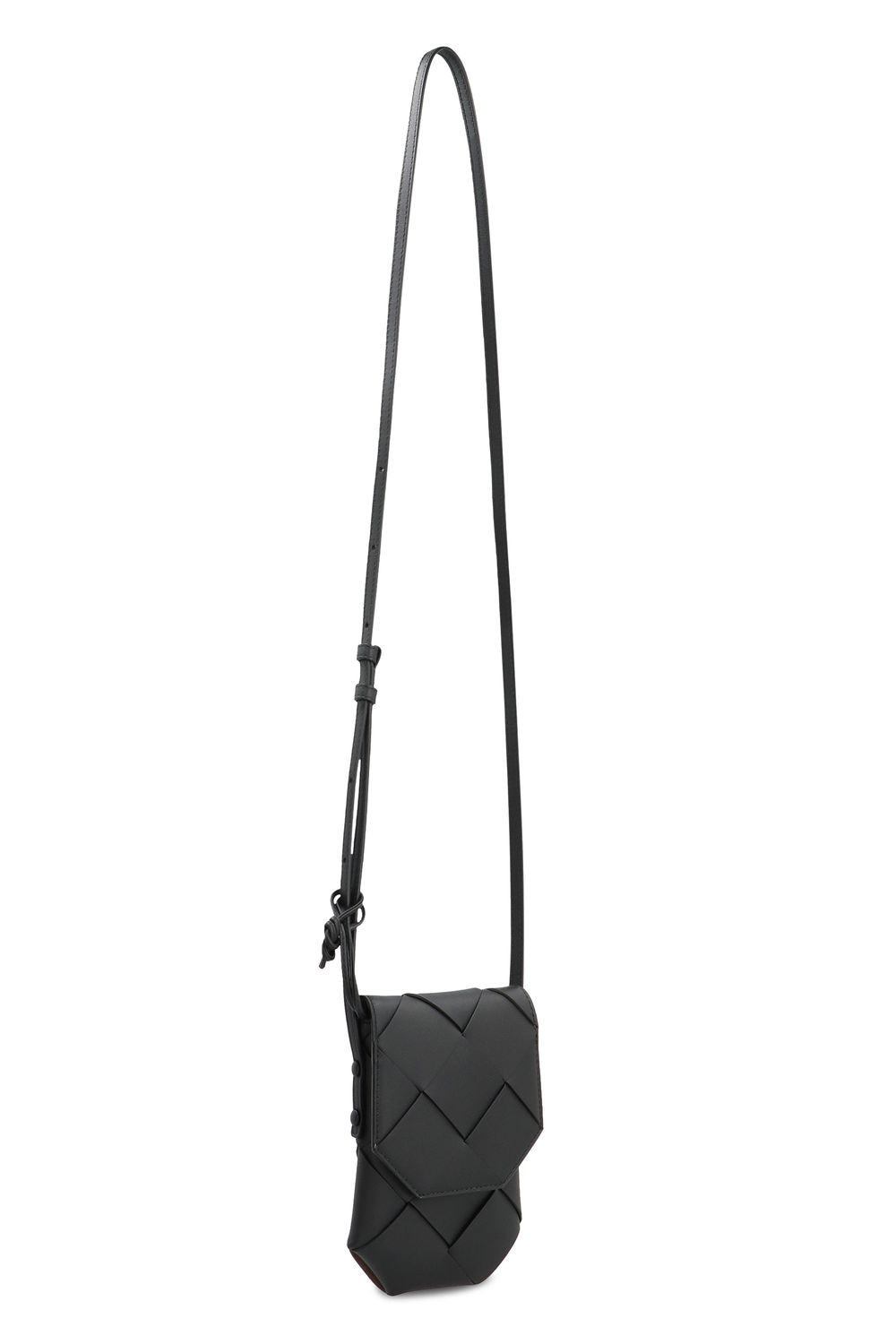 BOTTEGA VENETA Diago Leather Smartphone Case - Compact & Stylish