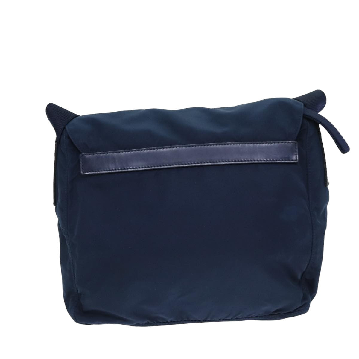 PRADA Shoulder Bag Nylon Navy 81840