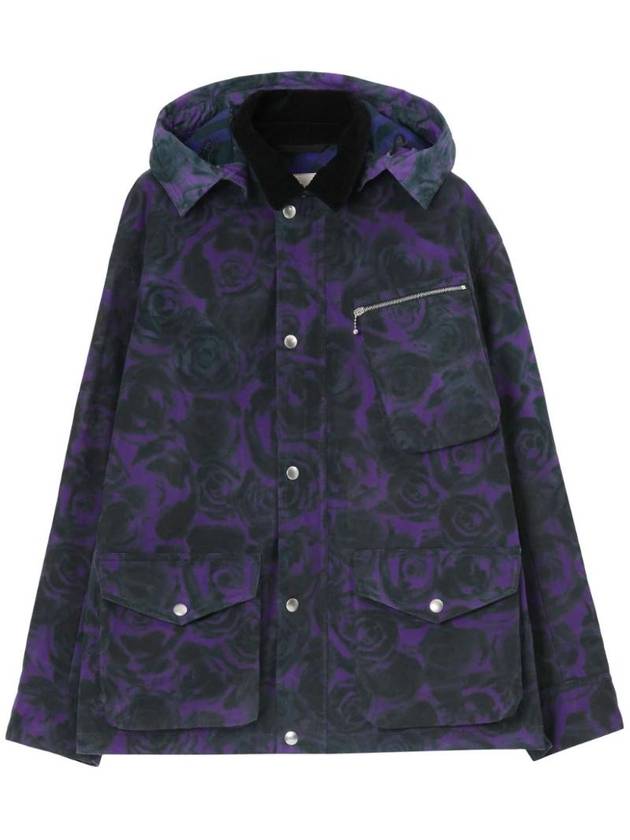 Burberry Rose Print Field Jacket 8076688