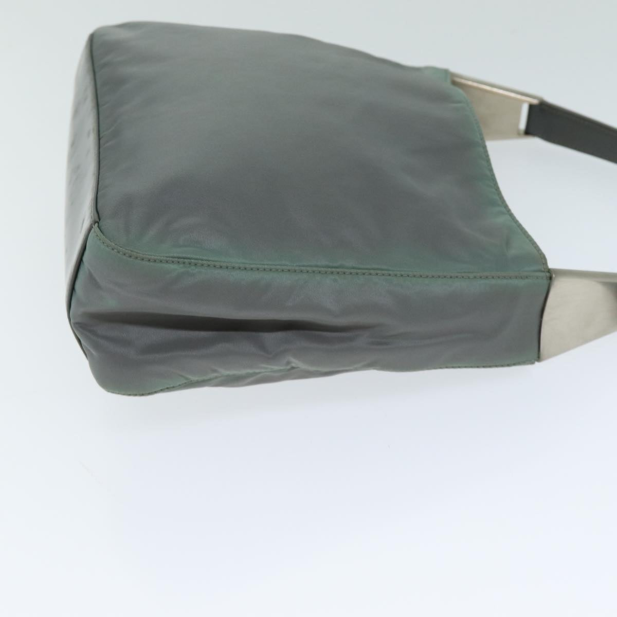 PRADA Shoulder Bag Nylon Gray 82166