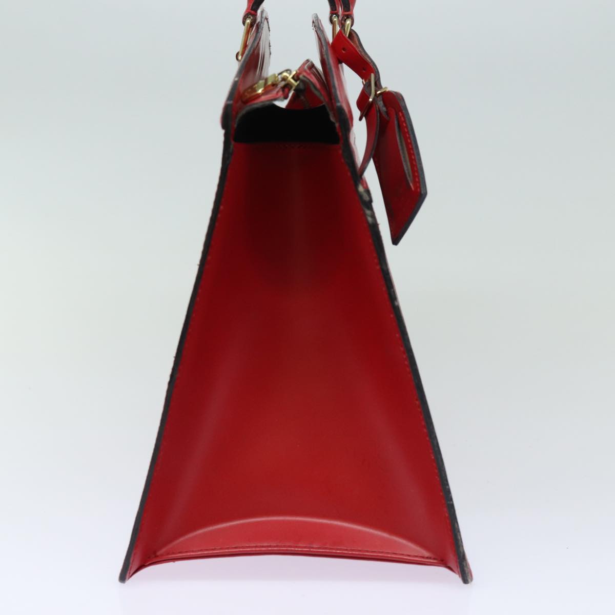 LOUIS VUITTON Epi Riviera Hand Bag Red M48187 LV 82216