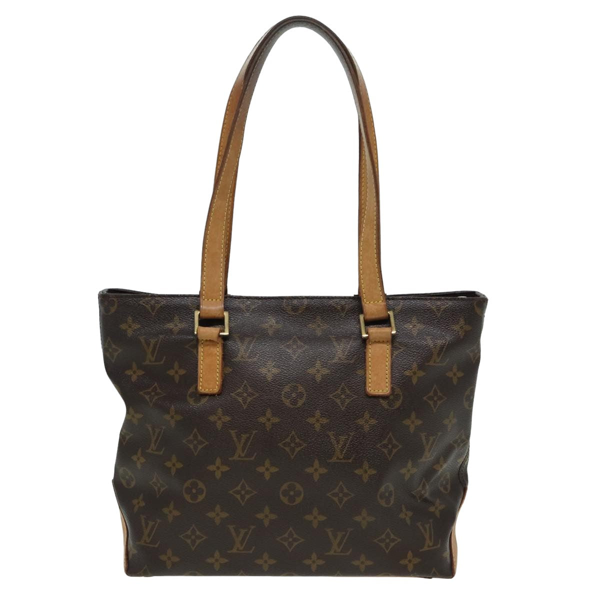 LOUIS VUITTON Monogram Cabas Piano Tote Bag M51148 LV 82292