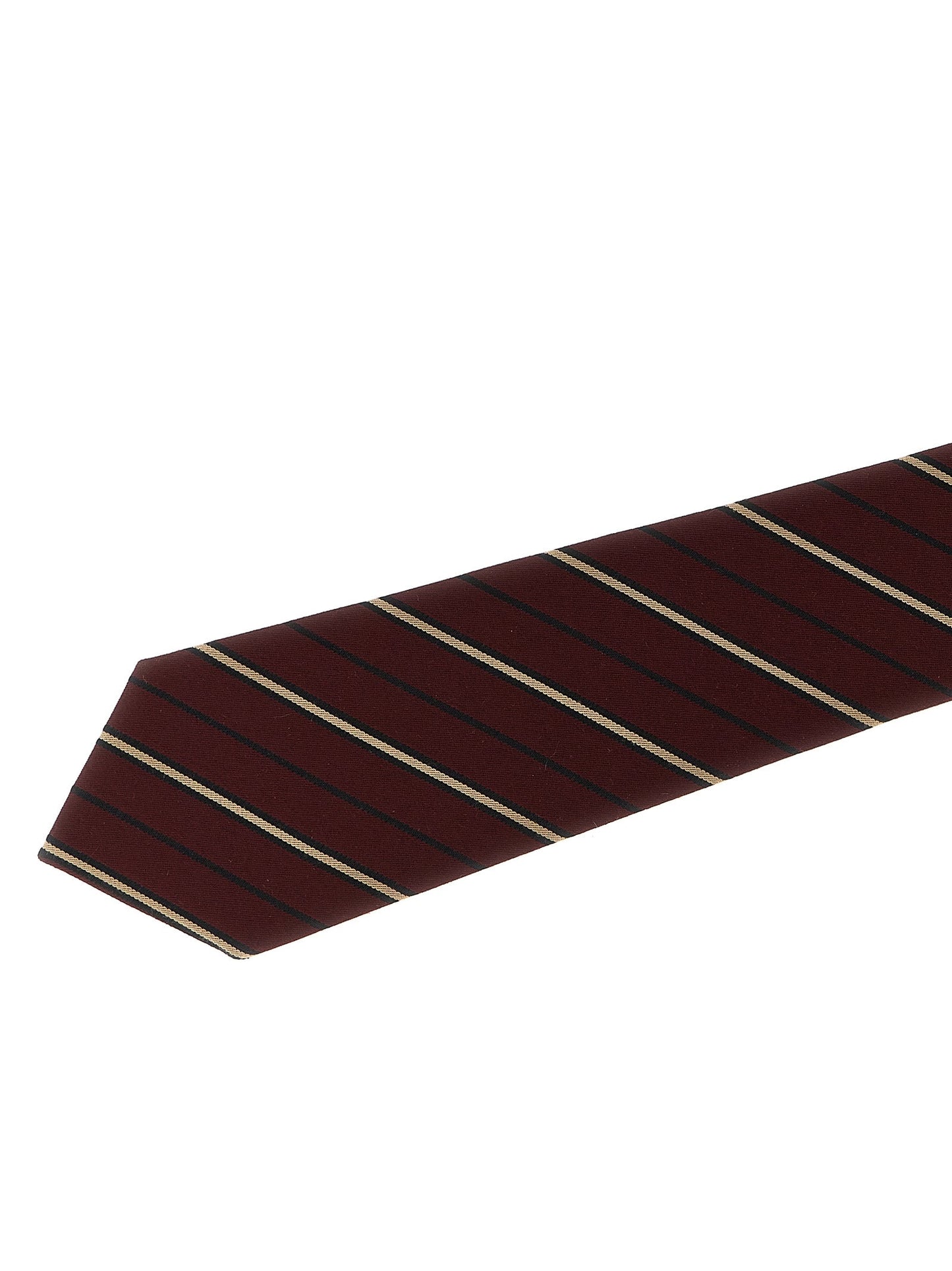 Saint Laurent Men Striped Tie