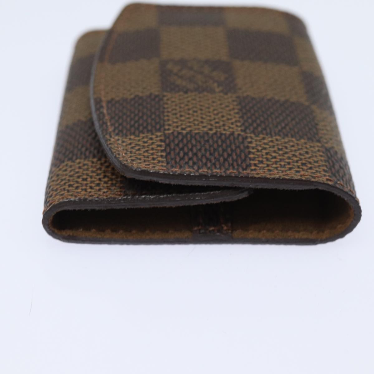 LOUIS VUITTON Damier Ebene Buton De Manchette Cuff Case M64600 LV 82483
