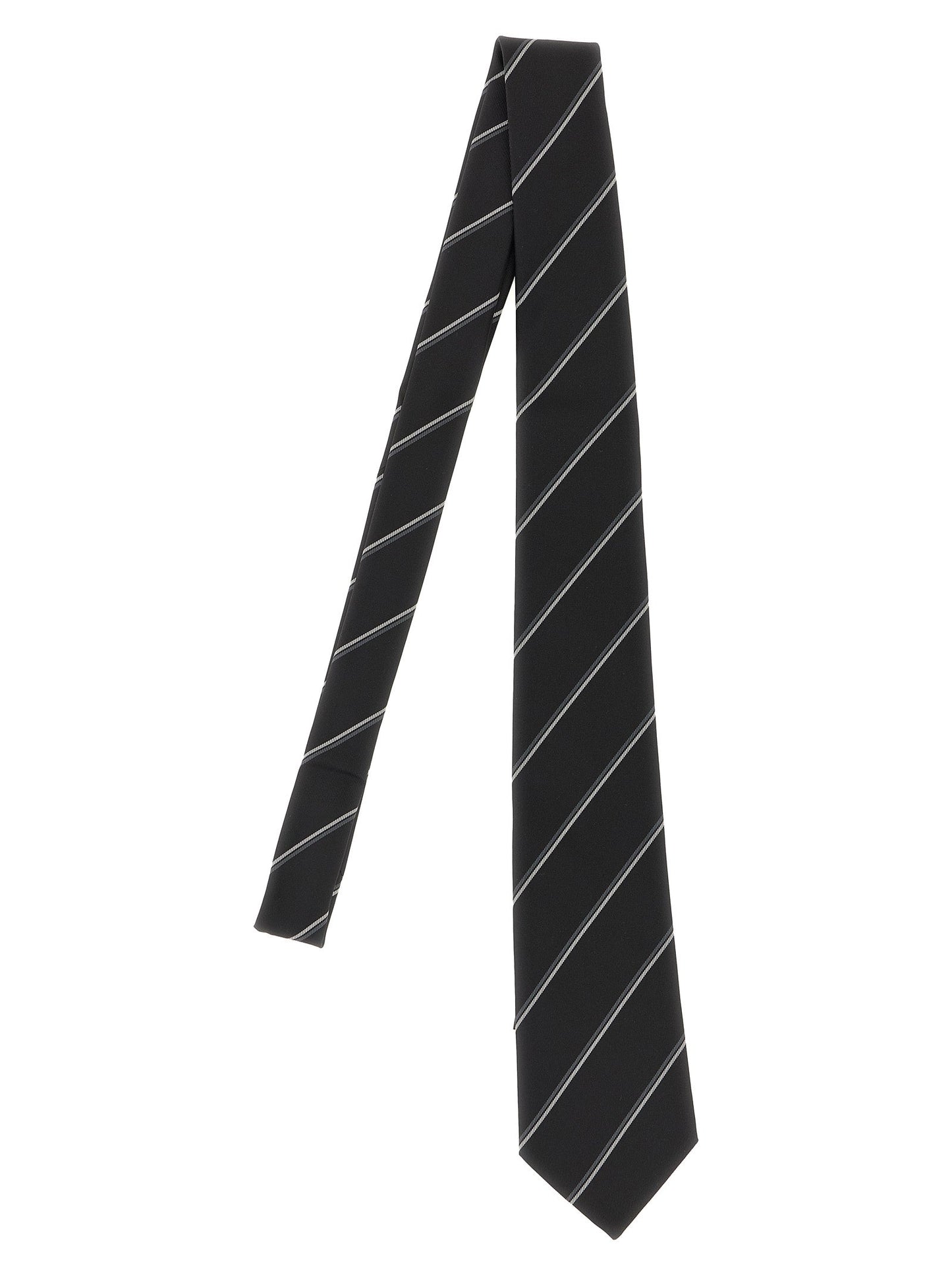 Saint Laurent Men 'Double Rayur' Tie