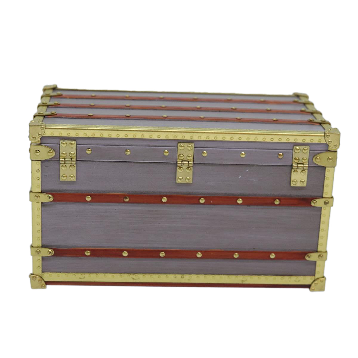 LOUIS VUITTON Trunk Accessory Case VIP only Purple Gold M99455 LV 82558