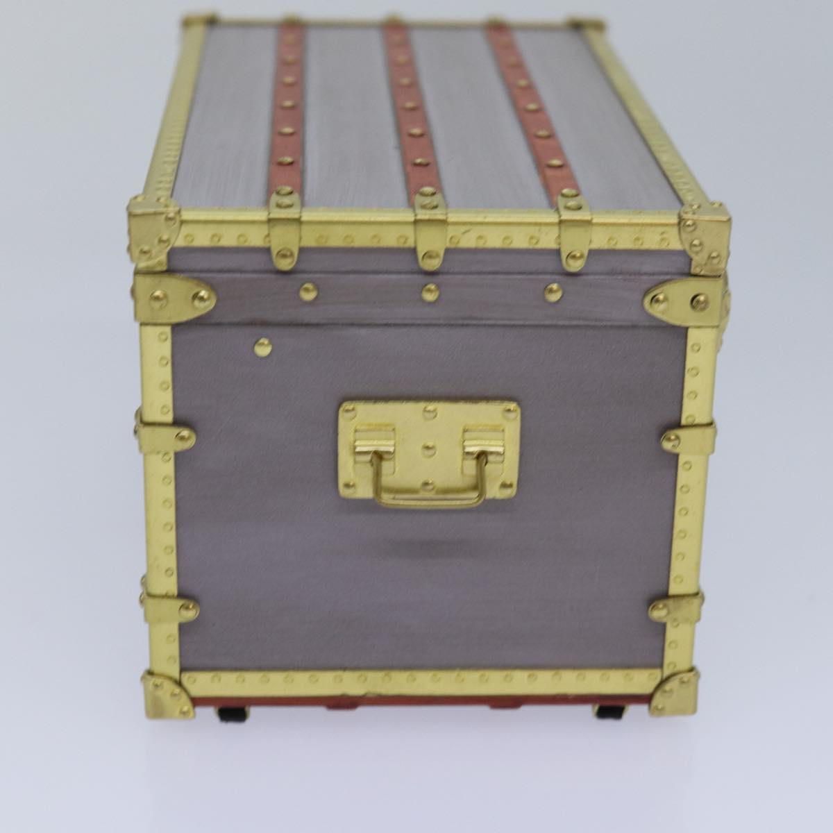 LOUIS VUITTON Trunk Accessory Case VIP only Purple Gold M99455 LV 82558