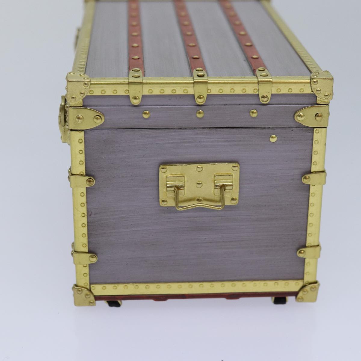 LOUIS VUITTON Trunk Accessory Case VIP only Purple Gold M99455 LV 82558