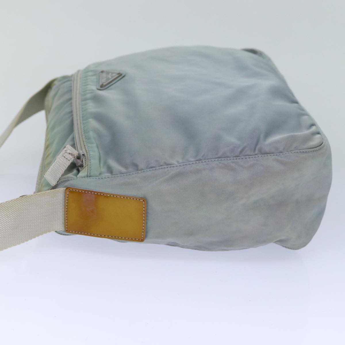 PRADA Shoulder Bag Nylon Light Blue 82563