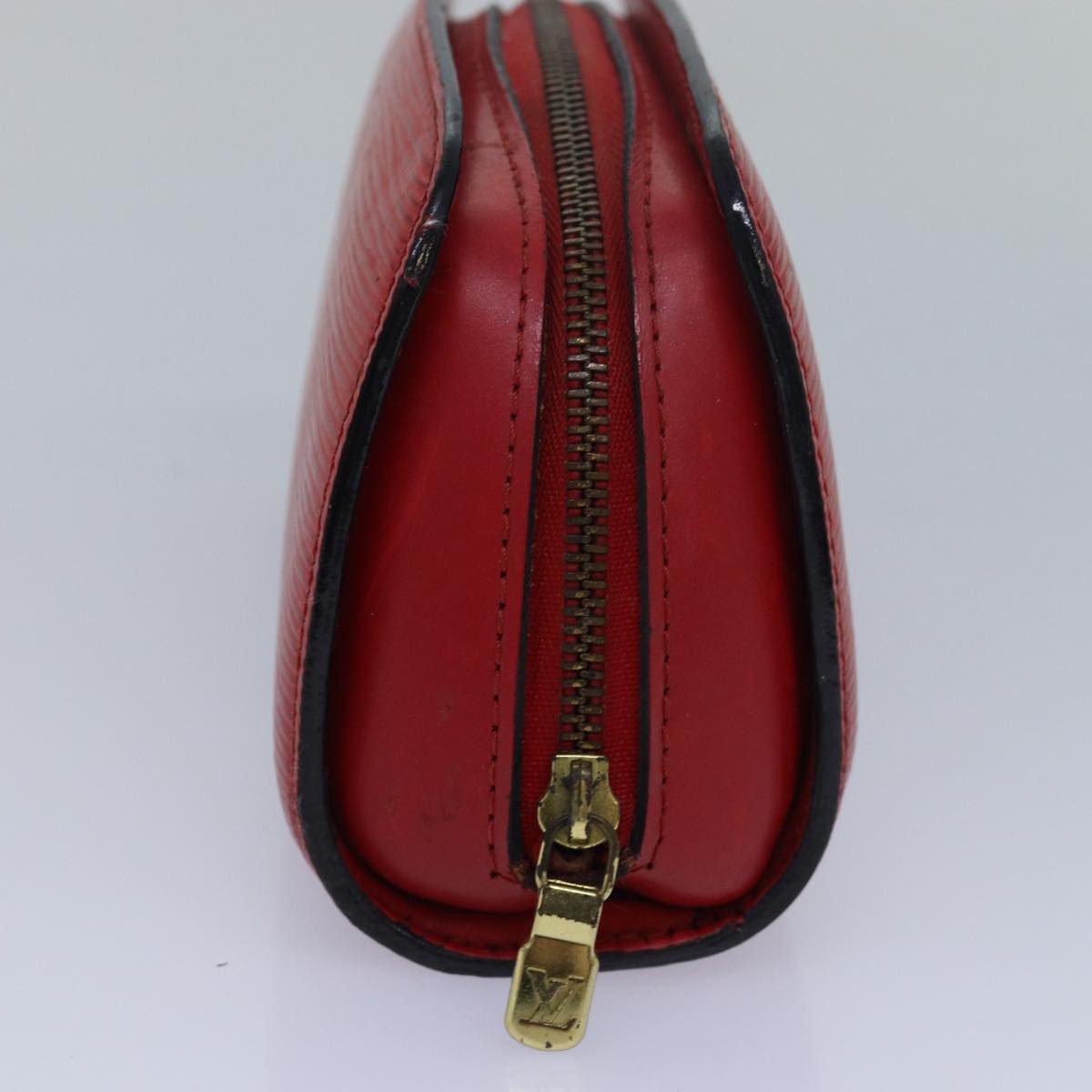 LOUIS VUITTON Epi Dauphine PM Pouch Castilian Red M48447 LV 82593