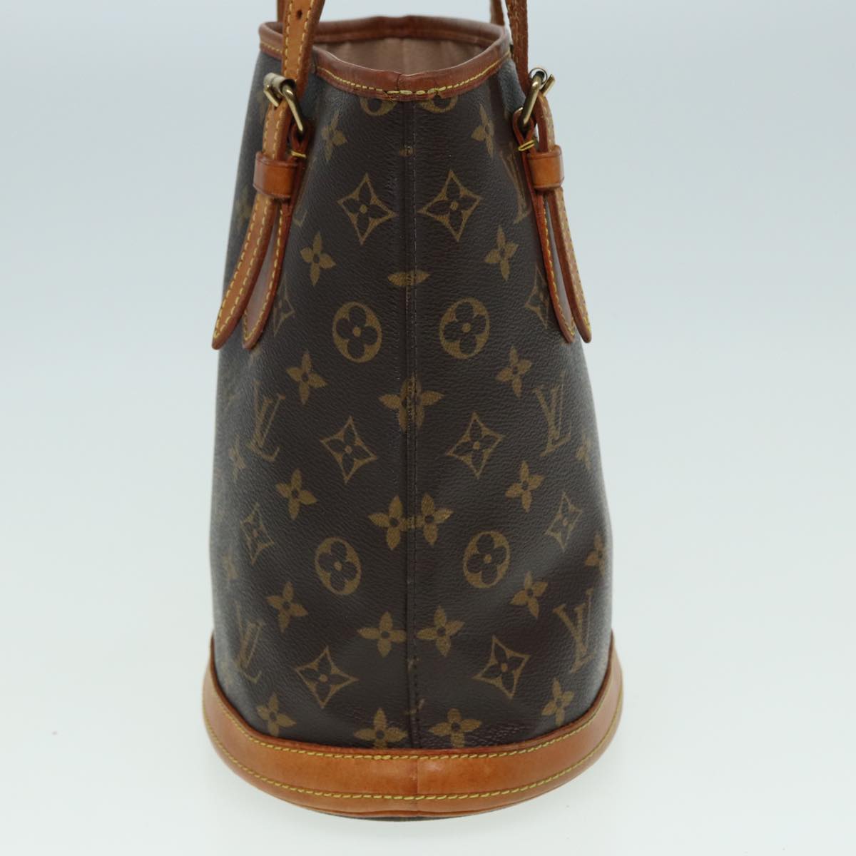 LOUIS VUITTON Monogram Bucket PM Shoulder Bag M42238 LV 82657