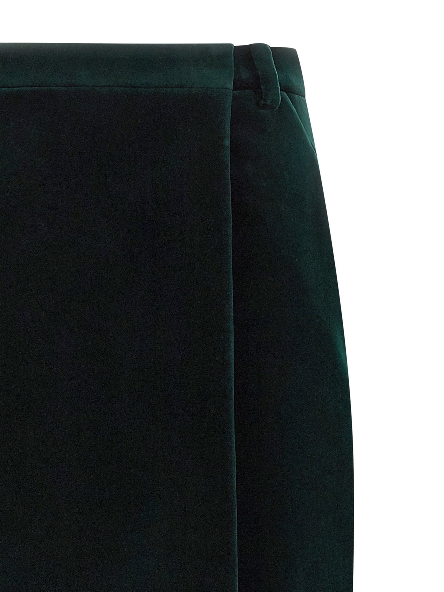 Saint Laurent Women Velvet Skirt