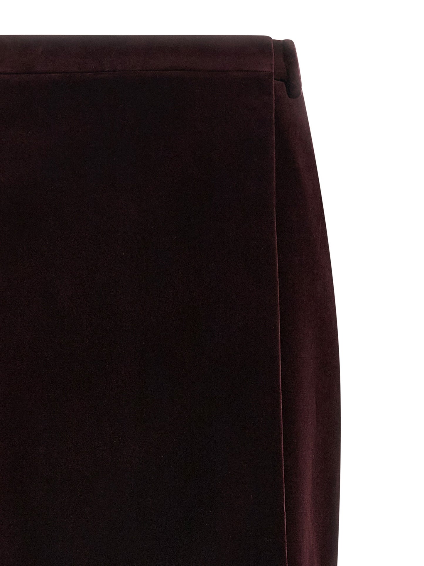 Saint Laurent Women Velvet Skirt