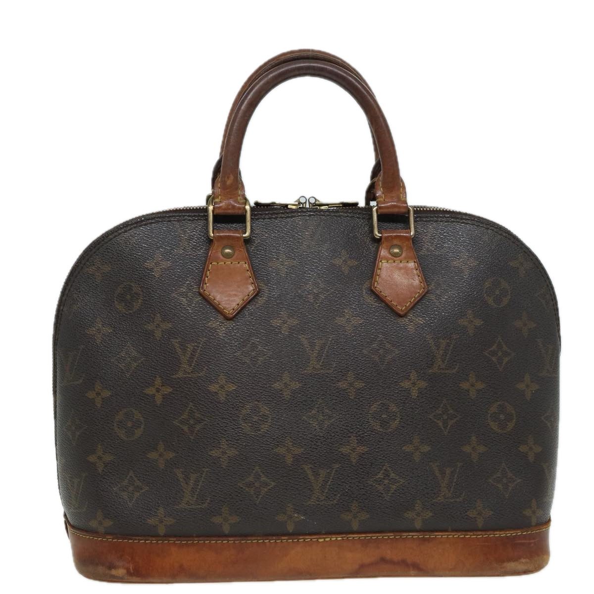 LOUIS VUITTON Monogram Alma Hand Bag M51130 LV 82776