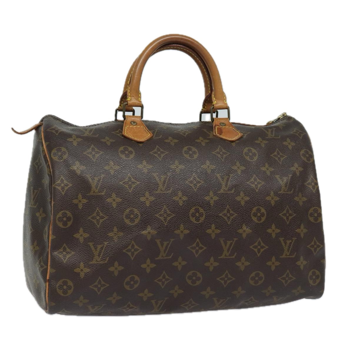 LOUIS VUITTON Monogram Speedy 35 Hand Bag M41524 LV 82797